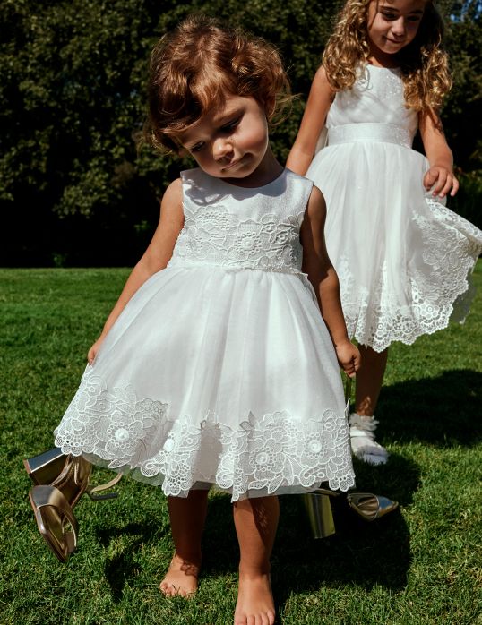 Vestito tulle bimba  –  Abel & Lula  –  5005