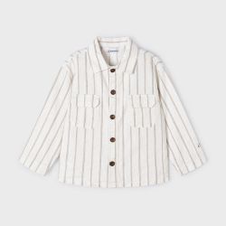Camicia lino righe bambino  –  Mayoral  –  3119-24