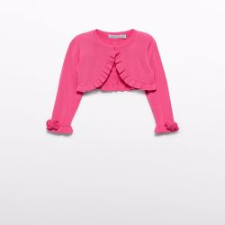 Cardigan traforato bimba  –  Abel & Lula  –  5381-25