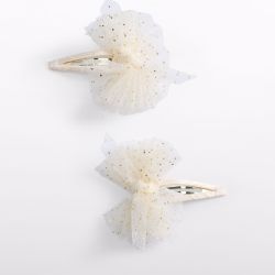 Set 2 fermagli fiocco ragazza  –  Abel & Lula  –  5968-15