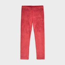 Leggings velluto con stampa bambina  –  Mayoral  –  4715-15