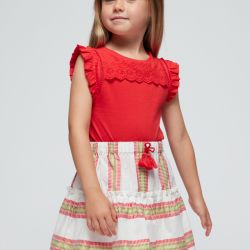 Gonna a righe bambina  –  Mayoral  –  3904-24