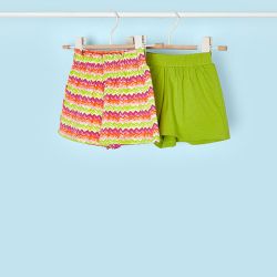 Set 2 pantaloncini bambina  –  Mayoral  –  3257-24