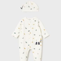 Set tutina con cappello neonato  –  New Born  –  2717-15