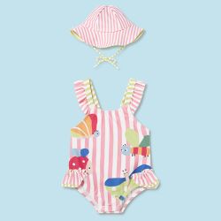 Costume con cappello neonata  –  New Born  –  1793-24