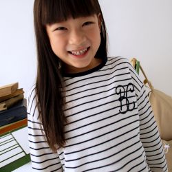 Maglietta a righe bambina  –  Mayoral  –  4013-15