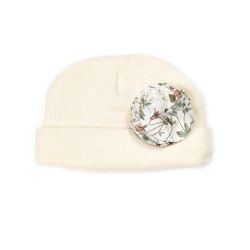 Cappellino in Caldo Jersey e Liberty  –  Coccodè  –  C60704
