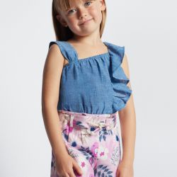 Pantaloncino stampato bambina  –  Mayoral  –  3253-24