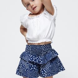 Completo pantaloncino bambina  –  Mayoral  –  3260-24