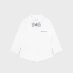 Camicia con papillon bimbo  –  Mayoral  –  1116-24