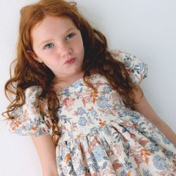 Vestito con stampa bambina  –  Mayoral  –  3928-26