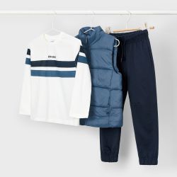 Completo con gilet bambino  –  Mayoral  –  4607-15