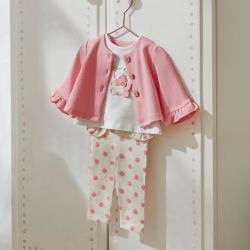 Completo 3 pezzi neonata  –  New Born  –  1715-24