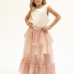 Completo con gonna staccabile bambina  –  Alice Pi  –  S25-2247