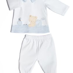 Completo 2 pezzi neonato  –  Barcellino  –  130102-26