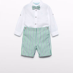 Completo pantaloncino camicia bambino  –  Abel & Lula  –  15209-25