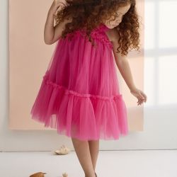 Vestito tulle ragazza  –  Abel & Lula  –  5036-26
