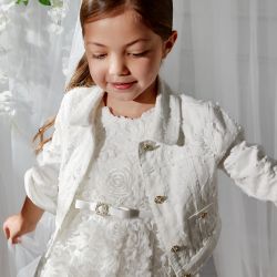 Giacca con fantasia ragazza  –  Abel & Lula  –  5395-26