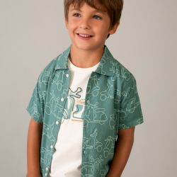 Camicia con stampa bambino  –  Mayoral  –  3115-26