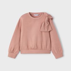 Felpa con fiocco bambina  –  Mayoral  –  4434-15