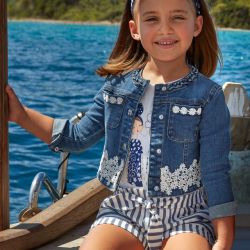 Giacca jeans bambina  –  Mayoral  –  3475-24