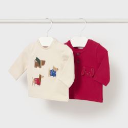 Set 2 maglie neonato  –  New Born  –  2056-15