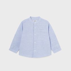 Camicia con collo coreano bimbo  –  Mayoral  –  1115-24