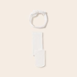 Collant/calzamaglia e fascetta neonata  –  New Born  –  9582-23