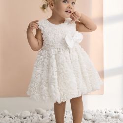 Vestito a sbuffo bimba  –  Abel & Lula  –  5004-26