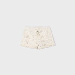 Pantaloncino crochet bambina  –  Mayoral  –  3208-23
