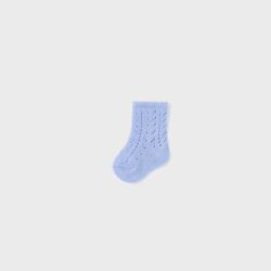 Calzino alto traforato neonato  –  New Born  –  9709-24