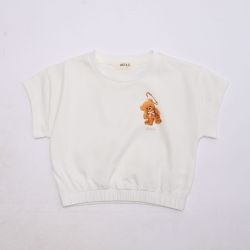 T-shirt crop ragazza  –  ViCOLO  –  3146MY00413-26