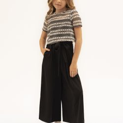 Tuta con top in pizzo ragazza  –  Alice Pi  –  S25-2419