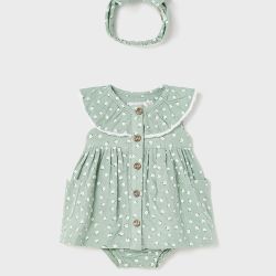 Vestito con fascia neonata  –  New Born  –  1804-23