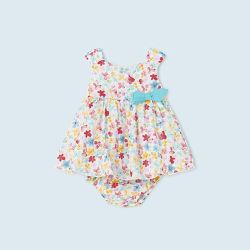 Vestito stampato neonata  –  New Born  –  1824-23