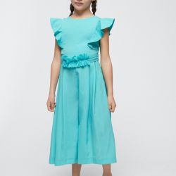 Tuta jumpsuit in crepe bambina  –  Mayoral  –  3857-24