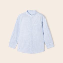 Camicia m/l c/coreana righe  –  Mayoral  –  3168-23