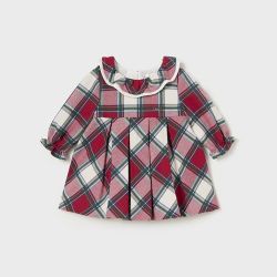 Vestito quadri neonata  –  New Born  –  2808-14
