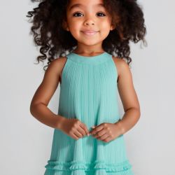 Vestito plissettato bambina  –  Mayoral  –  3915-25