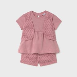 Completo pantaloncino bimba  –  Mayoral  –  1239-25