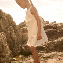 Vestito con fiori ragazza  –  Abel & Lula  –  5055-26