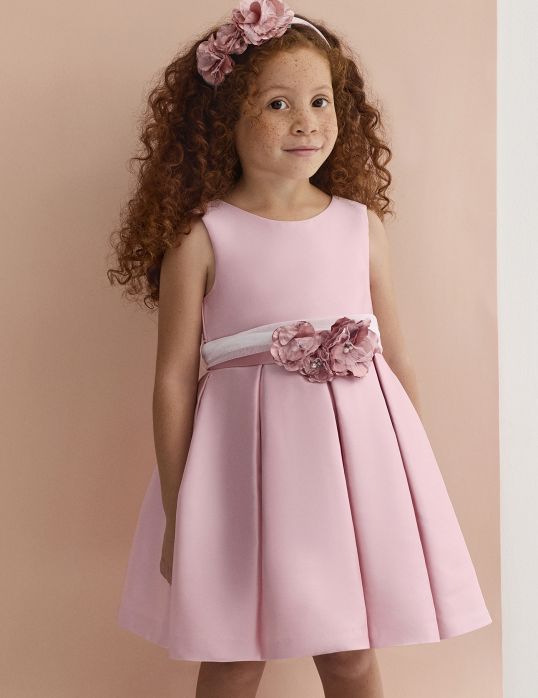 Vestito mikado ragazza  –  Abel & Lula  –  5030-26