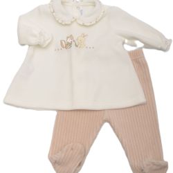 Completo 2 pezzi neonata  –  Barcellino  –  136003-16