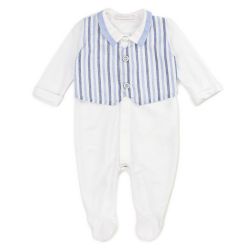 Tutina in Jersey Piquet neonato  –  Coccodè  –  C59022