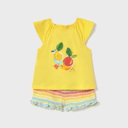 Completo pantaloncino bimba  –  Mayoral  –  1233-25