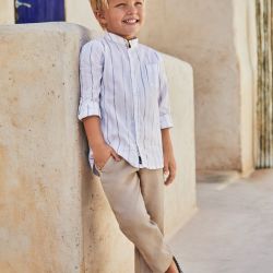 Pantalone lino bambino  –  Mayoral  –  3527-24