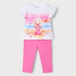 Completo leggings bambina  –  Mayoral  –  3711-25