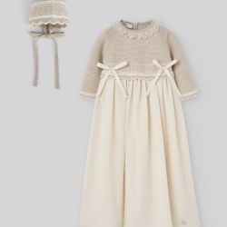 Vestito battesimo neonata  –  Paz Rodriguez  –  108-124036-16