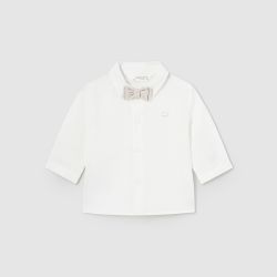 Camicia con papillon neonato  –  New Born  –  1196-24