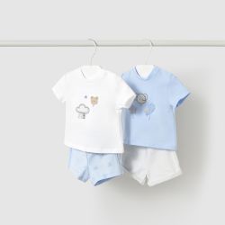 Completo 4 pezzi neonato  –  New Born  –  1609-25